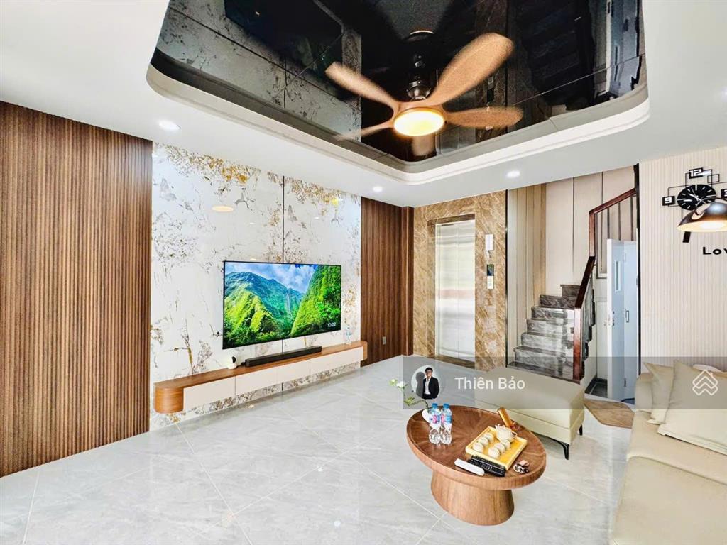 Siêu phẩm nhà đẹp ở ngay 4 tầng (4x13m) + thang máy nguyễn oanh p17 quận gò vấp