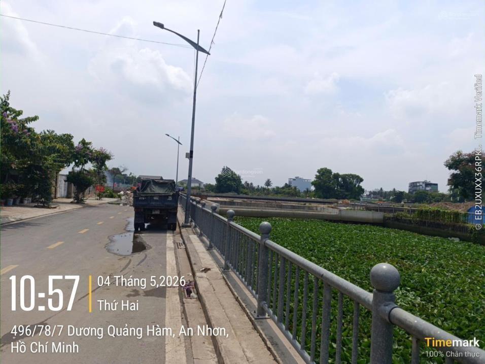 Siêu đẹp siêu vị trí sát Sông Vàm Thuật! Bán đất 4x13,5m công nhận 58,4m2 đường Dương