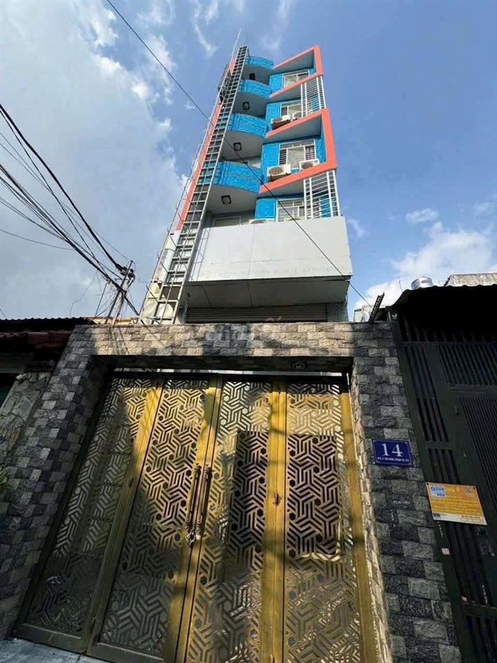 Cần cho thuê căn hộ dich vụ ĐHT 39.DT 4 x 26  1 trẻt 6 lầu .23Pn 24WS.
