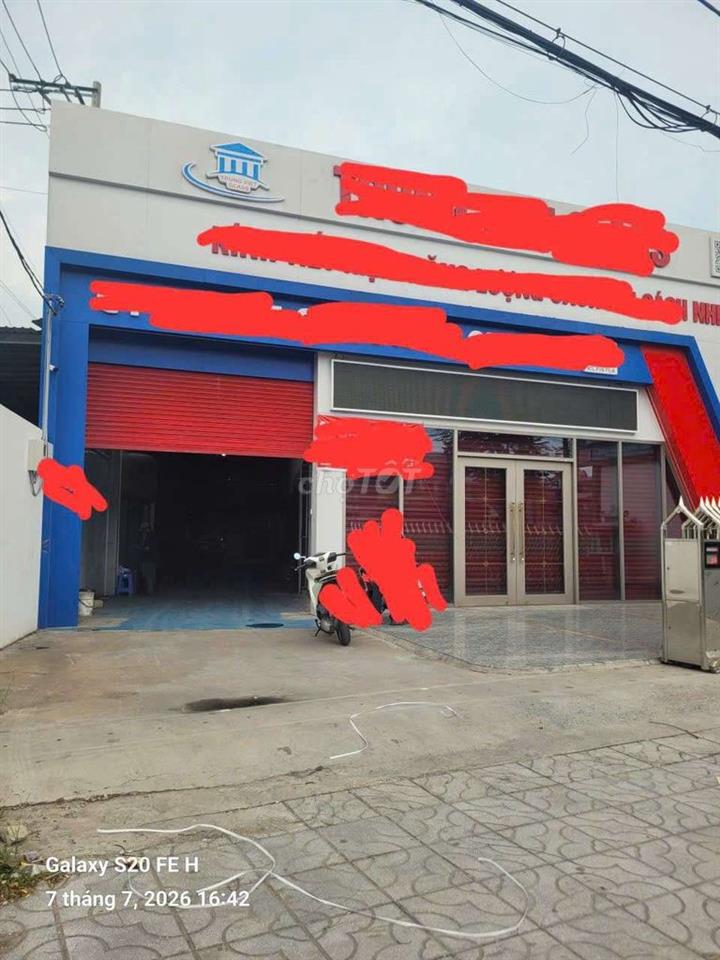  Cho Thuê xưởng PTTN Q12 DT 800m2.giá 80 triệu TL đường container .