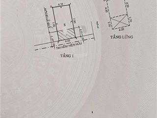 Cần bán nhà gò dầu 1 trệt 1 lửng sát aeon tân phú giá 3 tỷ 750