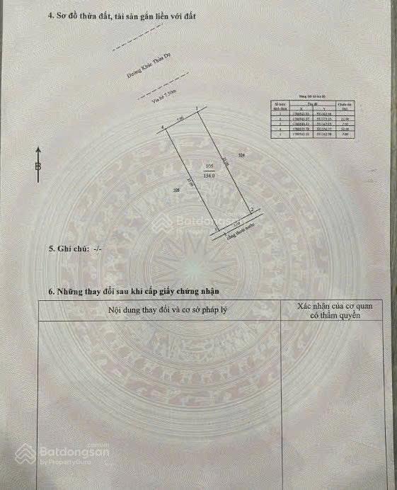 Chính chủ bán đất mt khúc thừa dụ 10.5m, dt 154m2 xây cao 9 tầng, sơn trà, giá sụp 12.5 tỷ