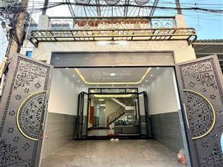 Hẻm xe hơi 100m2  4 phòng ngủ có trệt lê văn khương, hiệp thành quận 12