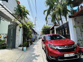 Hẻm xe hơi 72m2 3 phòng có ngủ trệt đông hưng thuận, nguyễn văn quá q12