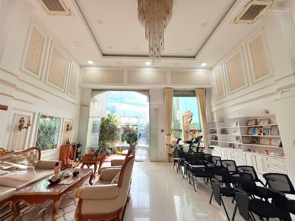 Hơn 30 tỷ 8 tầng  400m2  8 tầng  mặt tiền kinh doanh sát metro tân thới hiệp quận 12 sát gò vâp