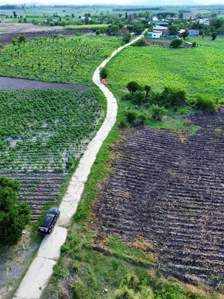 Đất full thổ cư 2 mặt tiền đường bê tông giá rẻ tại thị xã ninh hoà