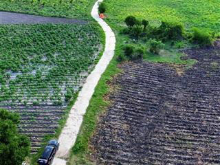 Đất full thổ cư 2 mặt tiền đường bê tông giá rẻ tại thị xã ninh hoà