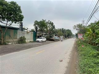 Cho thuê đất mặt tiền đường lớn tại phú minh, sóc sơn, hà nội, 7 triệu/th, 1000 m2