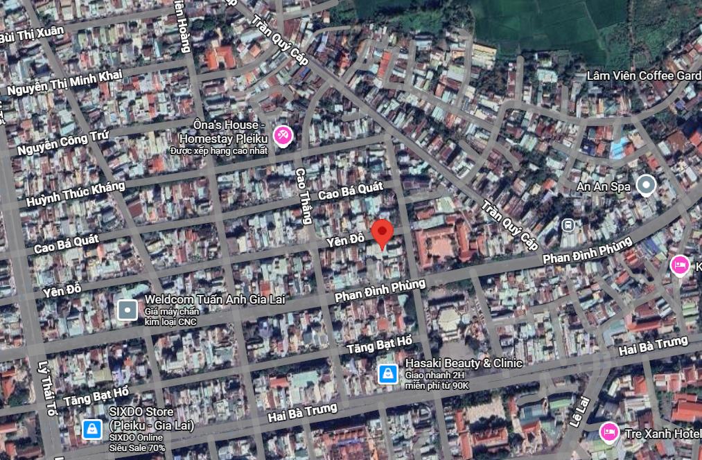 Bán Đất Yên Đỗ - Plei Ku - Gia Lai - 198 m2