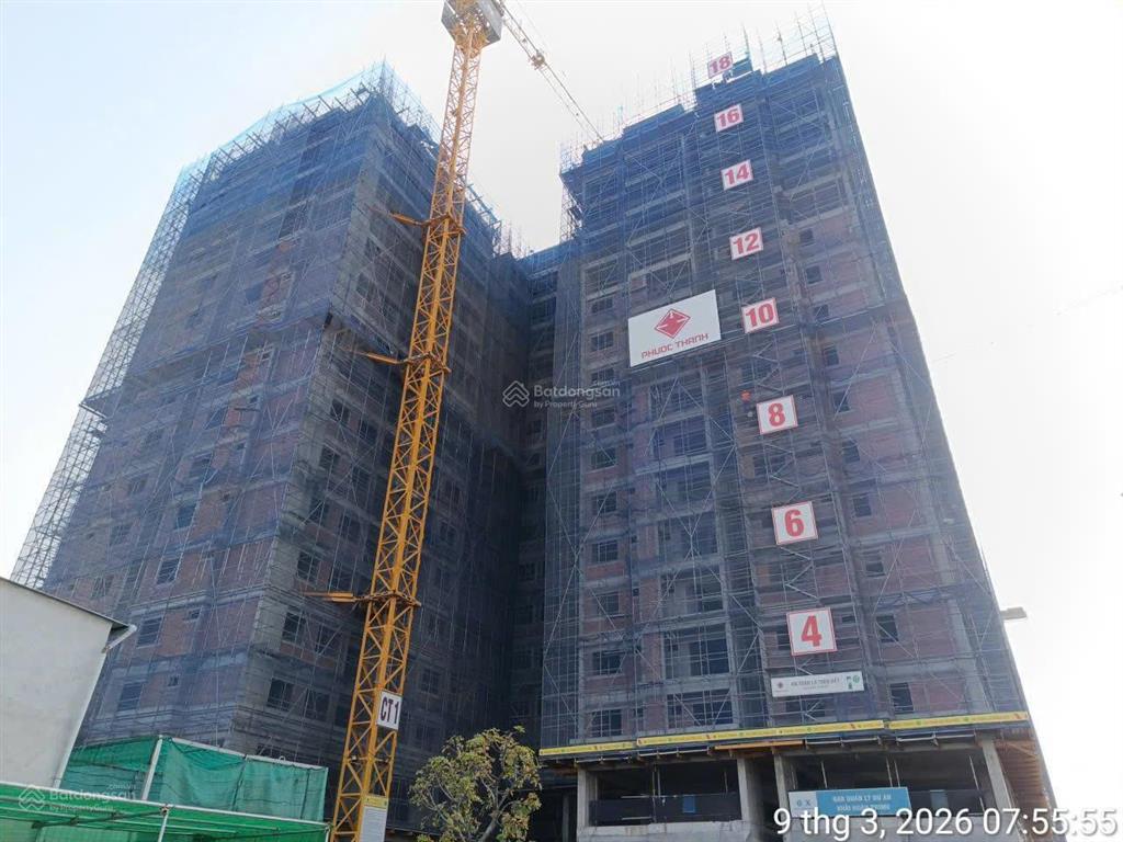 Chính chủ bán căn hộ gần rmit 2pn 1wc giá 2 tỷ 550 allin, 45.55m2, view không gian mở  e hằng