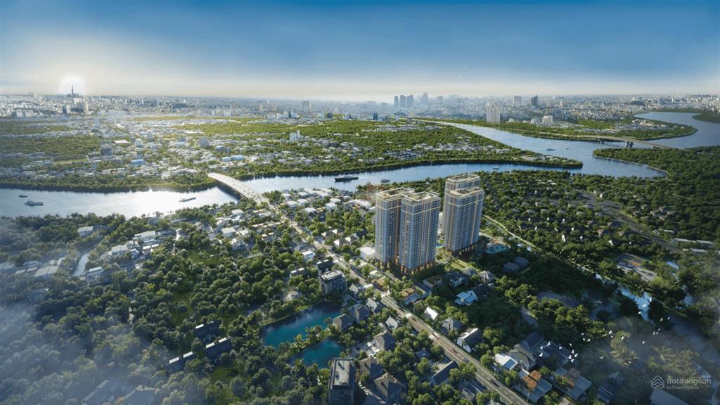 Chính chủ bán căn hộ gần rmit 2pn 1wc giá 2 tỷ 550 allin, 45.55m2, view không gian mở  e hằng