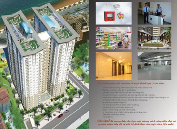 Cho thuê căn hộ view biển 1pn, 50m2 tại osc land, 5 triệu vnd/th