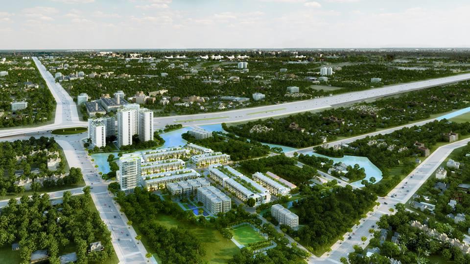 Cho thuê nhà nguyên căn centana city điền phúc thành, 11 triệu/tháng, 120m2, view công viên
