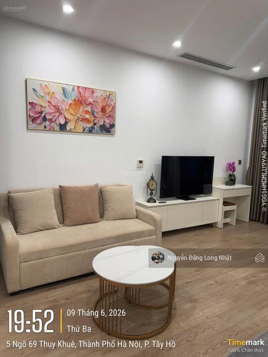 Hot! cho thuê gấp căn hộ tại sun grand city 69b thụy khuê, 120m2 3pn, đủ đồ, giá tốt có thỏa thuận