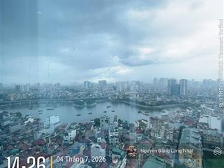 Bán gấp căn hộ hoa hậu view hồ tại the nelson ngõ 29 láng hạ, diện tích 83m2 giá tốt chỉ 16 tỷ