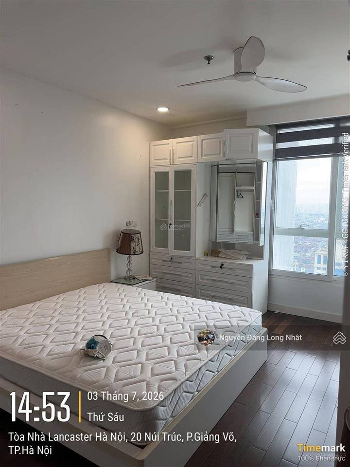 Hot! cho thuê căn hộ đẹp 4pn, 3wc, 175m2 tại lancaster hà nội, full đồ tầng cao thoáng giá tốt