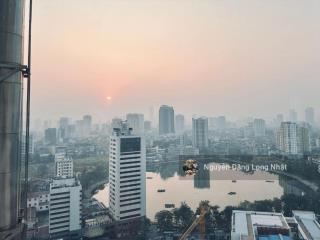Hot! cho thuê căn góc view hồ đẹp ở lancaster núi trúc, 123m²  3pn full đồ giá tốt.  0367 867 ***