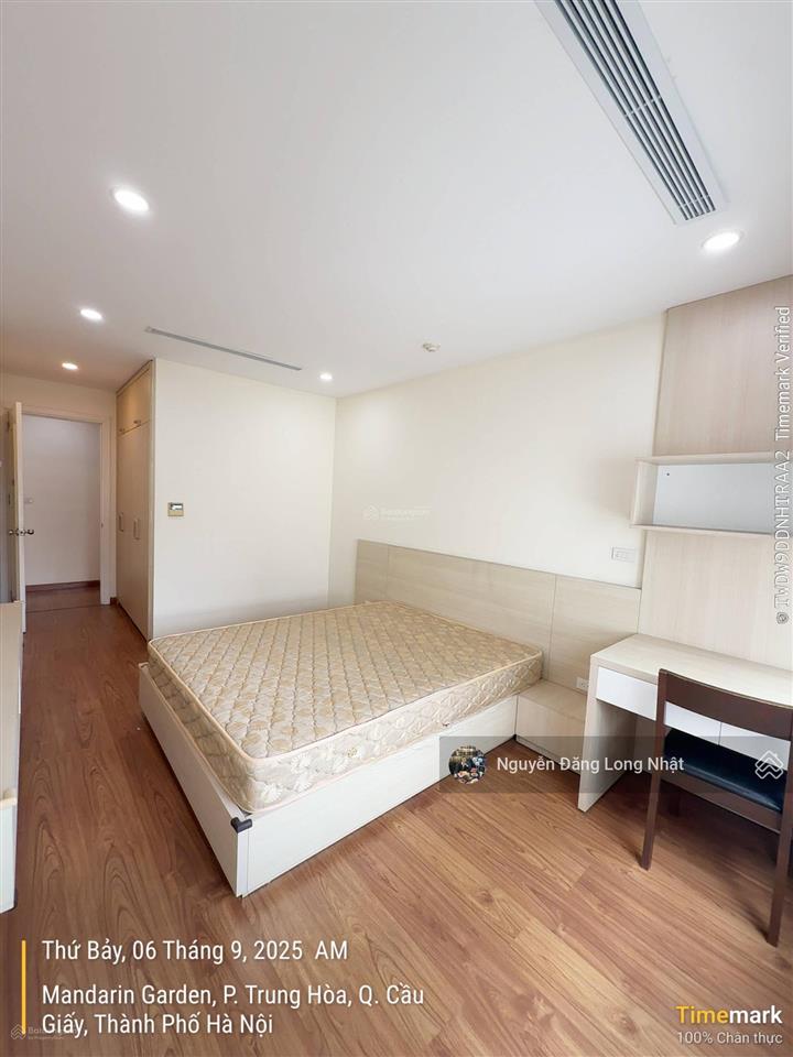 Hot! cho thuê căn hoa hậu full đồ 3pn, 160m2, tầng cao, giá tốt ở mandarin garden, cầu giấy, hà nội