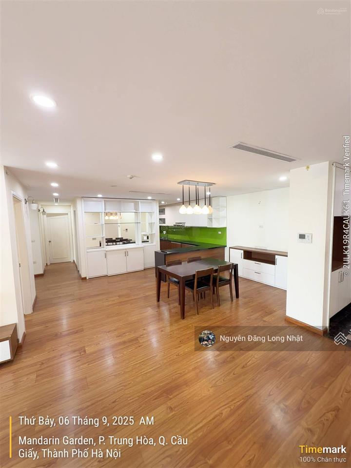 Hot! cho thuê căn hoa hậu full đồ 3pn, 160m2, tầng cao, giá tốt ở mandarin garden, cầu giấy, hà nội