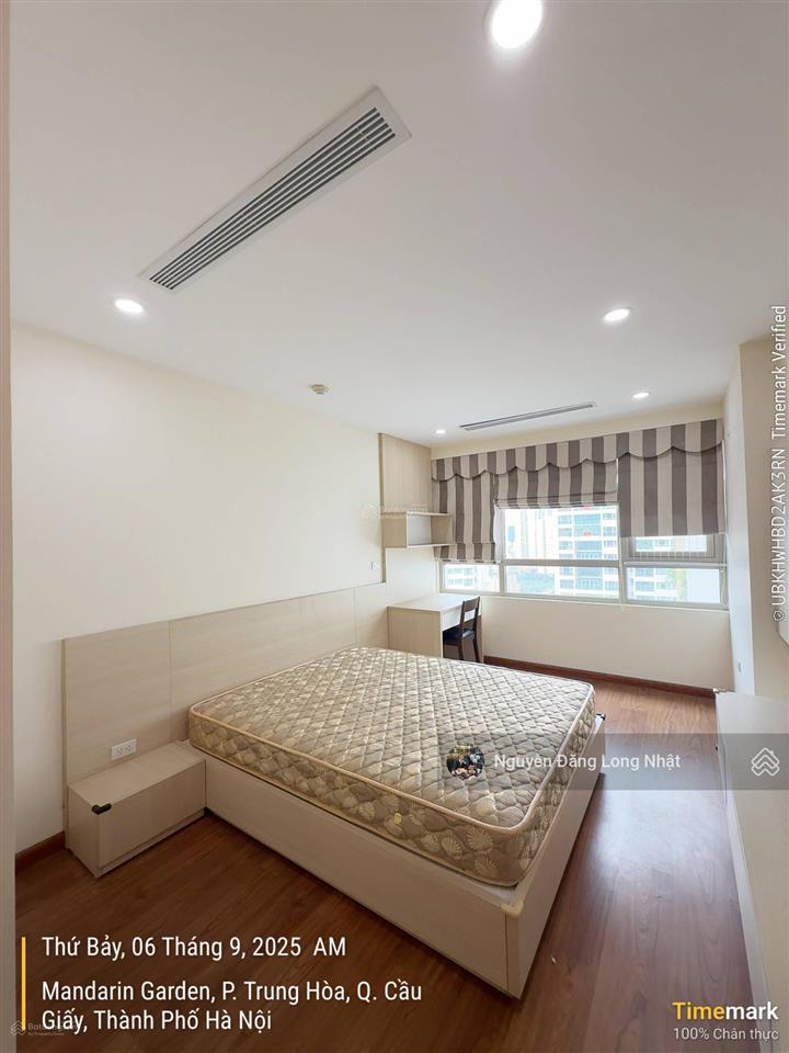 Hot! cho thuê căn hoa hậu full đồ 3pn, 160m2, tầng cao, giá tốt ở mandarin garden, cầu giấy, hà nội