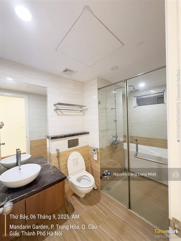 Hot! cho thuê căn hoa hậu full đồ 3pn, 160m2, tầng cao, giá tốt ở mandarin garden, cầu giấy, hà nội