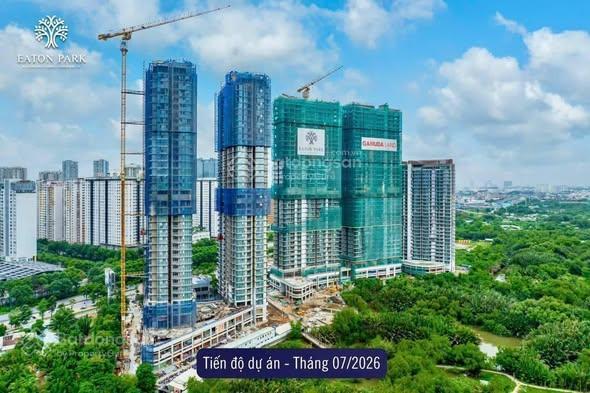 1pn+ giá 6,9 tỷ thanh toán 24 đợt. tương đương 1020% giá trị căn hộ