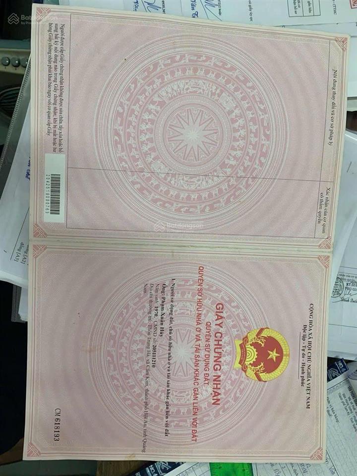 Bán nhà riêng đẹp tại kim bồng tây