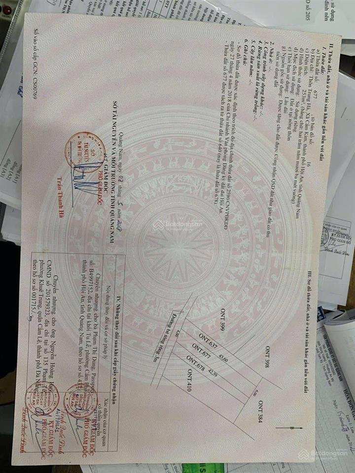 Bán nhà riêng đẹp tại kim bồng tây