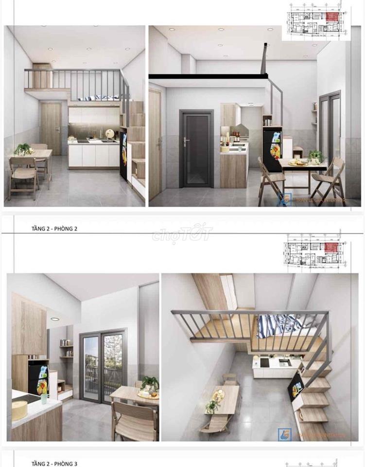 Căn hộ 16-20m2 Full nội thất Phước long Đỗ xuân hợp Tphcm