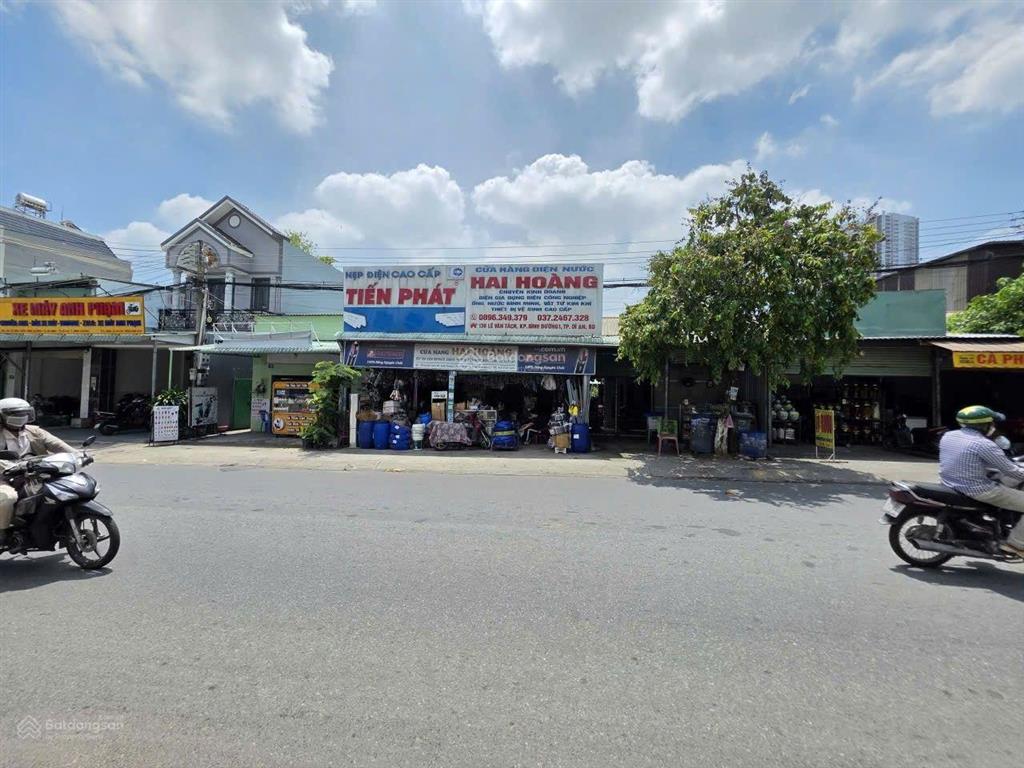Nhà mặt tiền đường lê văn tách phường an bình tp dĩ an