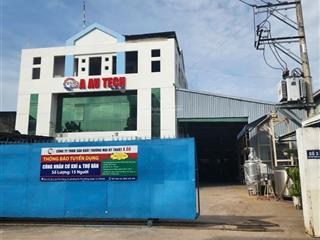Cho thuê nhà xưởng 3800m2 vừa hết hợp đồng tại đường ql1a, phường tân thới hiệp, quận 12, tphcm