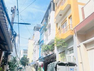 Nhà 4 tầng 2 mặt tiền hxh bùi đình tuý  5m x 18m  16.5 tỷ tl