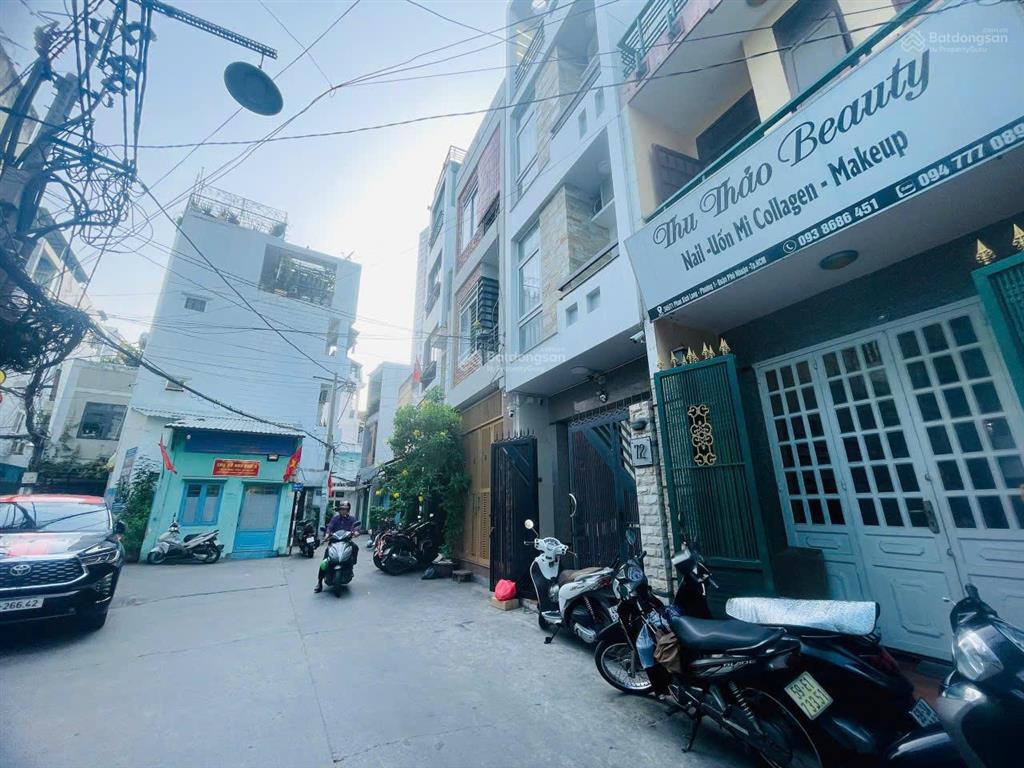 Bán nhà 4 tầng phan xích long  phú nhuận  3.5m x 15m  12.8 tỷ thương lượng
