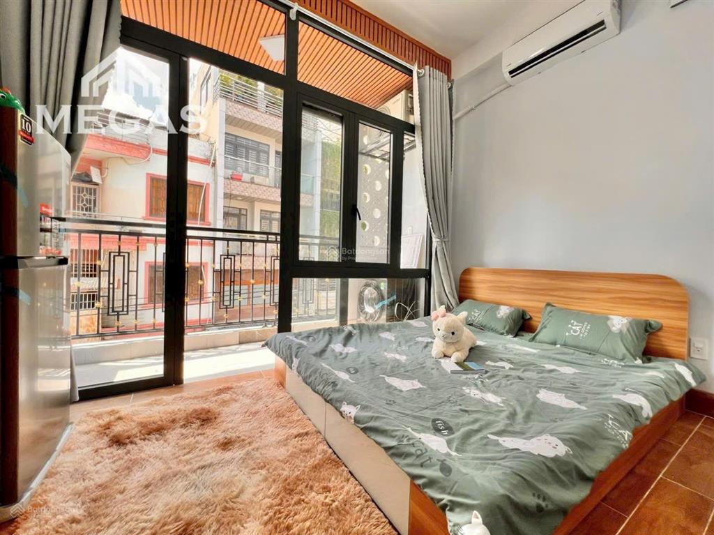 Cho thuê phòng studio mới 100%  ban công, cửa sổ lớn  ngay phan văn hớn  trường chinh