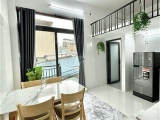 Căn hộ mới xây full nội thất, ban công, cửa sổ, ngay ngã tư tô ký  chung cư tô ký tower