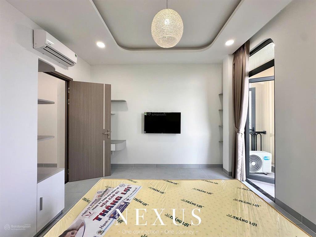 Siêu phẩm căn hộ 1pn mới xây  view kính, ban công thoáng  ngay ngã tư tô ký  công viên phần mềm