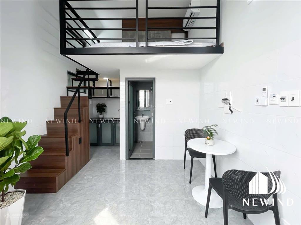 Phòng cho thuê xây 100%  view kính, cửa sổ lớn  ngay dương thị mười  cvpm quang trung