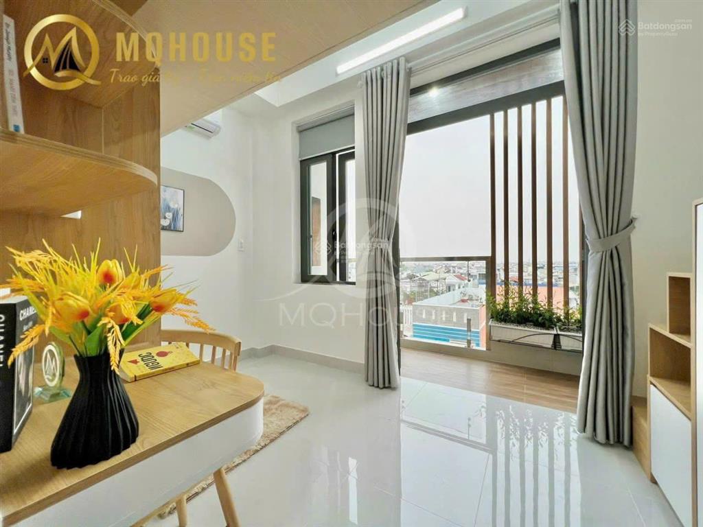 Căn hộ có gác xây mới tinh 100%  view kính  cửa sổ lớn  ngay nguyễn văn quá  cầu tham lương