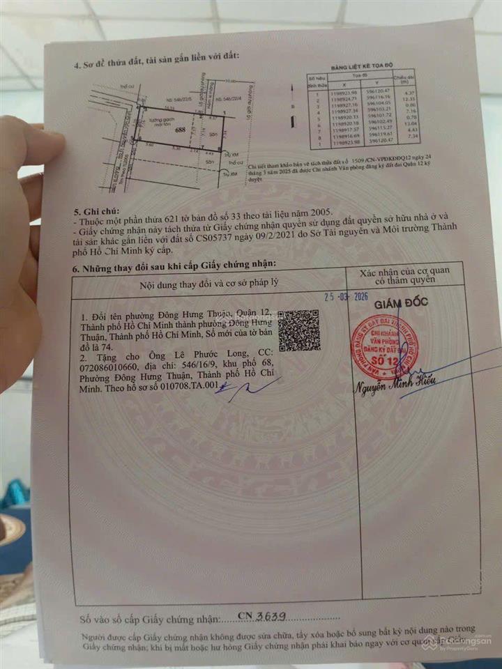 Bán nhà riêng 98m2, 5,2 tỷ, tại 546/16/9 nguyễn văn quá, đông hưng thuận, q12, hcm giá ưu đãi đẹp