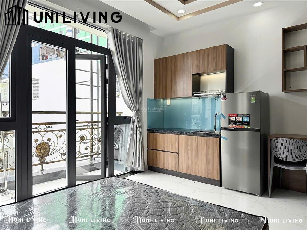 Căn hộ mini nội thất cao cấp tuyệt đối  nhà ít phí  gần chợ bà chiểu