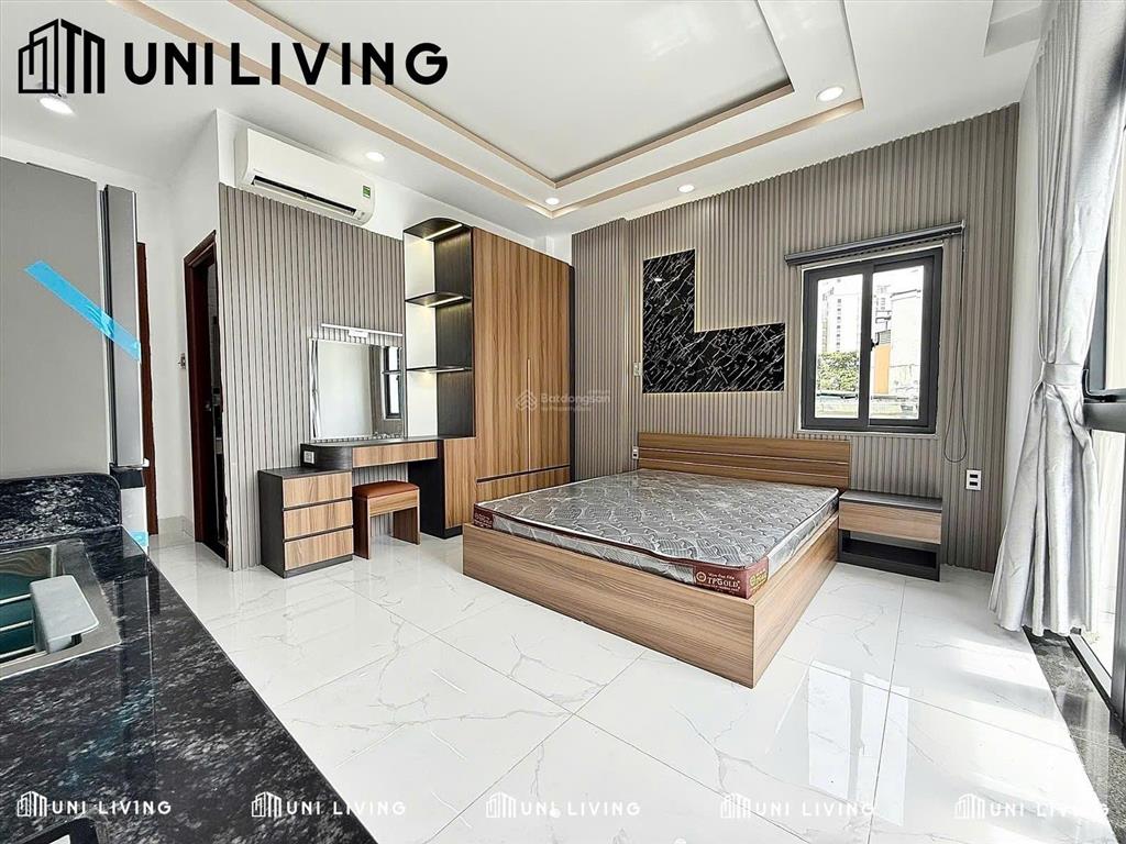 Căn hộ mini nội thất cao cấp tuyệt đối  nhà ít phí  gần chợ bà chiểu