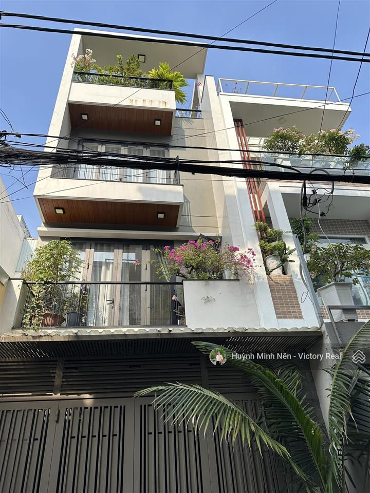 Bán nhà hxh trần mai ninh  vị trí kinh doanh gần chợ bà hoa (4.35 x13m) 4 tầng đẹp, chỉ 10.2 tỷ tl