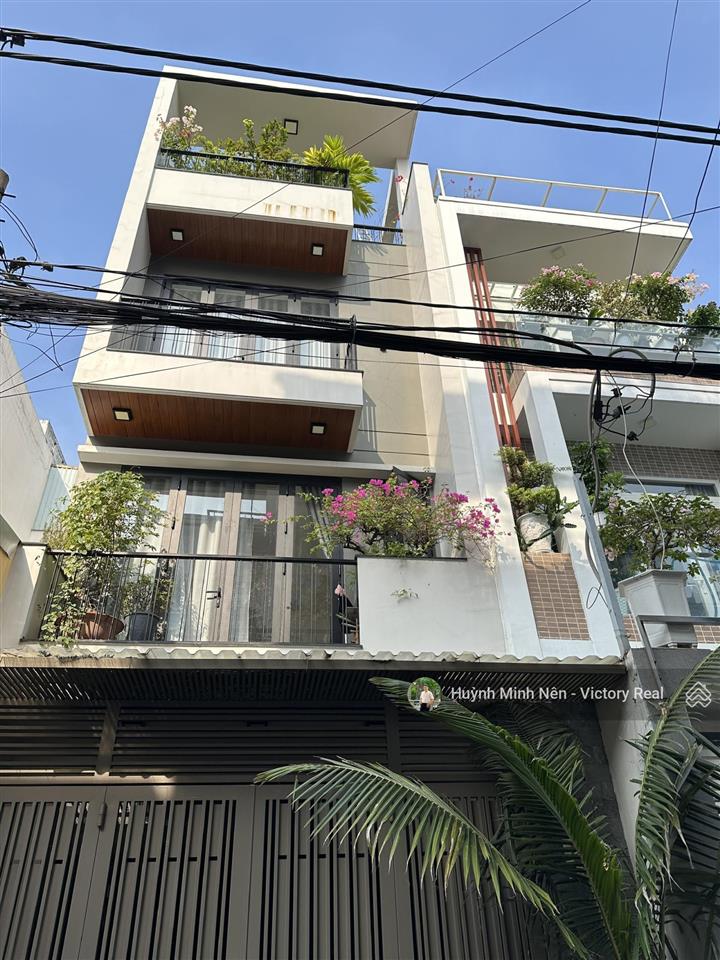 Bán nhà hxh trần mai ninh  vị trí kinh doanh gần chợ bà hoa (4.35 x13m) 4 tầng đẹp, chỉ 10.2 tỷ tl