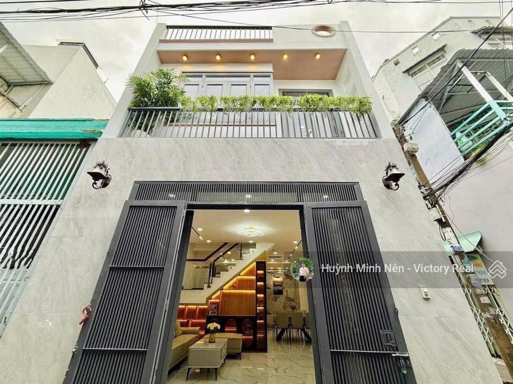 Bán nhà hxh phạm văn hai  lê văn sỹ (3.7 x 11m) 2 tầng, 2 mặt hẻm trước sau, chỉ 7.6 tỷ tl
