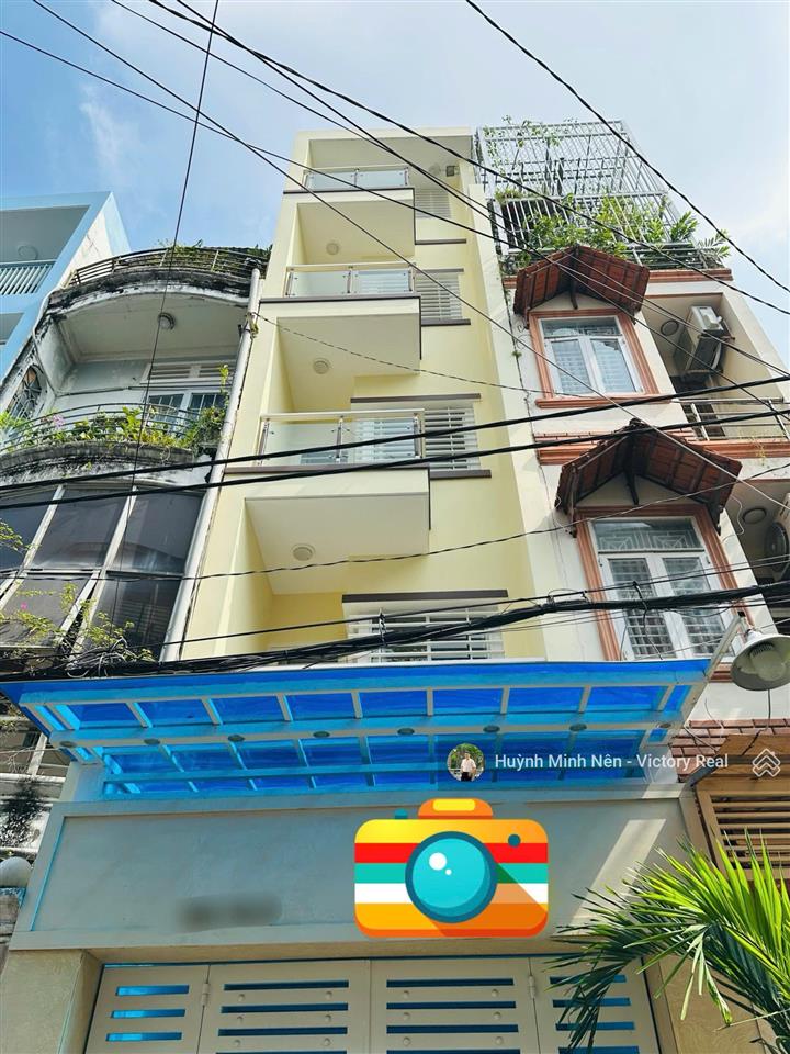 Bán nhà hxh lê văn sỹ ra đặng văn ngữ  khu sang  5tầng, 6pn có thể cải tạo 8pn, tiện làm vp, chdv
