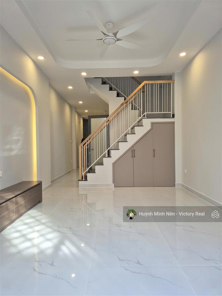 Bán nhà hxh gần trương công định  p14 (3.8 x 16m)  trệt 1 lầu, st, giá chỉ 8.5 tỷ tl