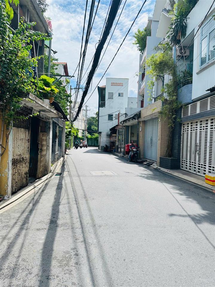 Bán nhà giáp quận 10  hxh thành mỹ (4.1 x 19m, nở hậu 5.3m cn 88m2) 4 tầng  chỉ 12.3 tỷ tl