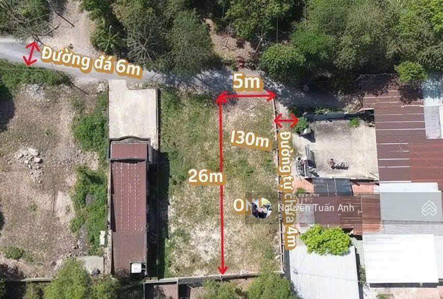 Diện tích 130m2 thổ cư 100% xây nhà ngay, giá 1 tỷ 190tr, sổ hồng riêng ở củ chi, tp hcm