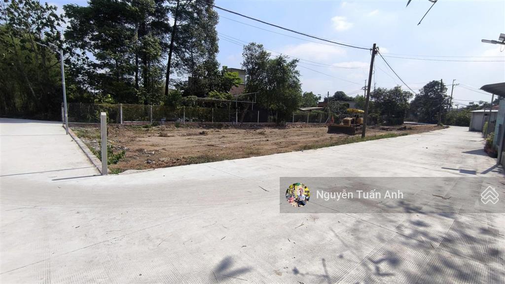 Đất thổ cư góc 2mt ngay thị trấn củ chi, tp hcm với dt 165m2 sổ hồng riêng, xây dựng tự do