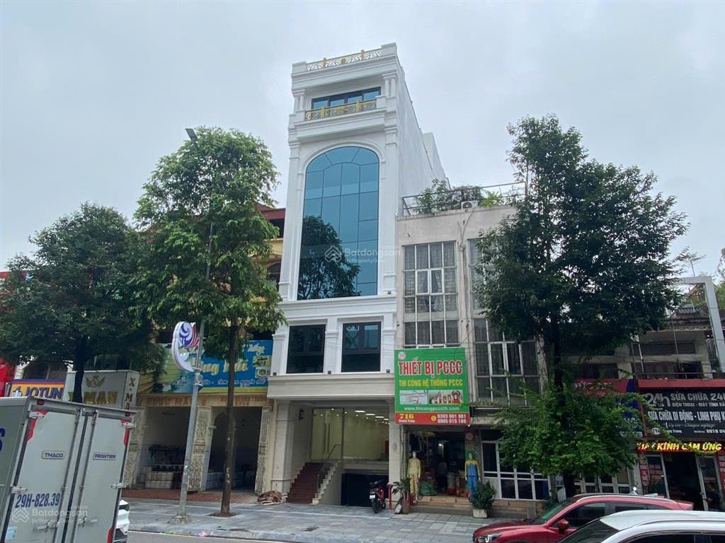 Bán tòa nhà văn phòng 7 tầng mặt phố quang trung dt 146m2 mt 6m. giá 70 tỷ